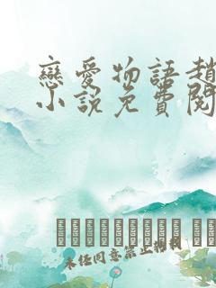 恋爱物语赵菲菲小说免费阅读全文