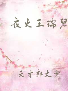 夜火王瑞儿
