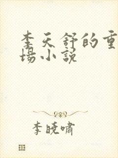 李天舒的重生官场小说