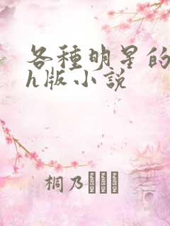 各种明星的综艺h版小说