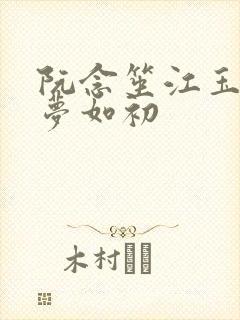 阮念笙江玉楼回梦如初