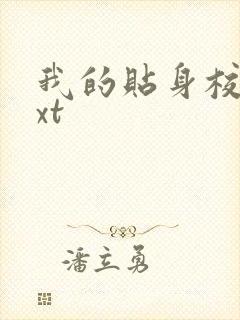 我的贴身校花txt