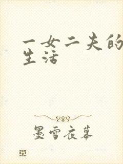 一女二夫的激情生活