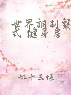 世界调制系统模式 健身房