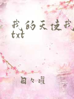我的天使我的爱txt