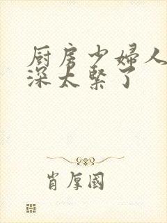 厨房少妇人妻好深太紧了