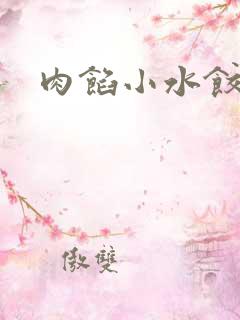 肉馅小水饺小说