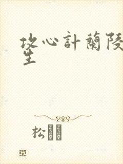 攻心计兰陵笑笑生