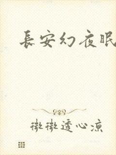 长安幻夜眠狼