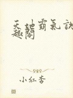 天地霸气诀 笔趣阁