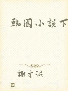 韩国小说下载