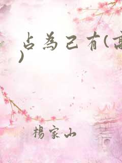 占为己有(高干)