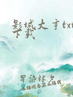 影城大亨txt下载