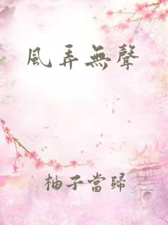 风弄无声