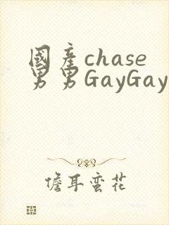 国产chase男男GayGay