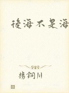 后海不是海小说