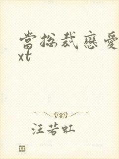 当总裁恋爱时txt