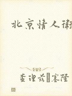 北京情人卫慧