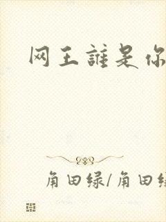 网王谁是你老婆