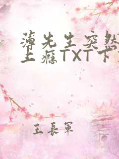 薄先生突然黏她上瘾TXT下载