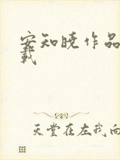 安知晓作品集下载