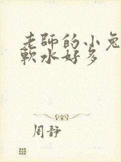 老师的小兔子好软水好多