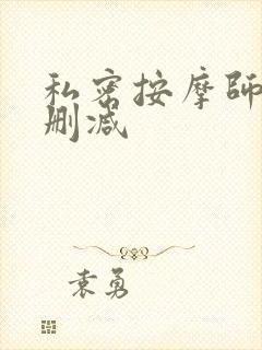 私密按摩师 未删减