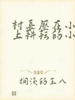 村长压在小娥身上耕耘的小说