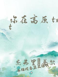 你在高原 txt