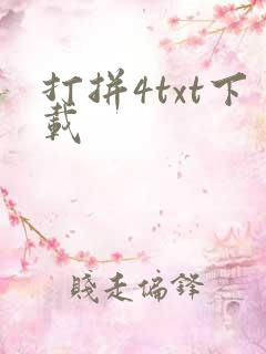 打拼4txt下载