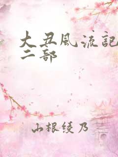 大丑风流记 第二部