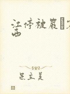 江停被严峫塞东西