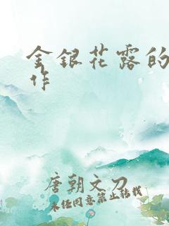 金银花露的代表作