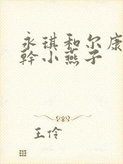 永琪和尔康一起干小燕子