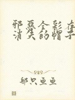 邪恶全彩存在感消失的帽子