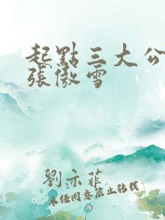 起点三大公交车张傲雪