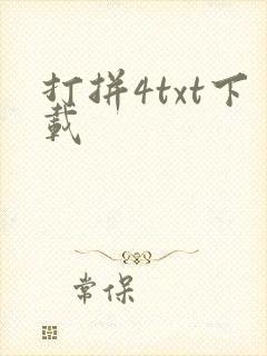 打拼4txt下载