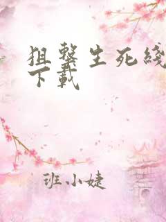 狙击生死线小说下载