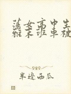 荡女高中生蒋雅雅末班车被吸