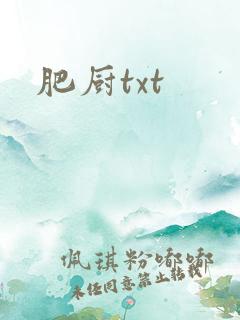 肥厨txt