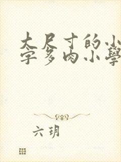 大尺寸的小黄说字多肉小学生