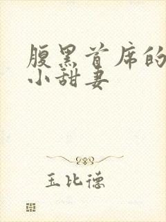 腹黑首席的替身小甜妻