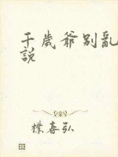 千岁爷别乱来小说