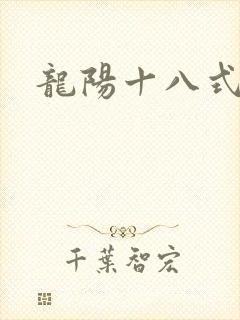 龙阳十八式