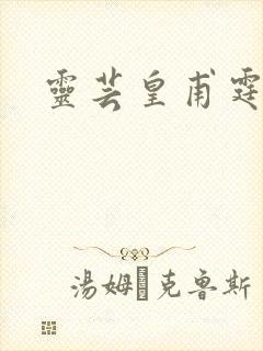 灵芸皇甫霆小说