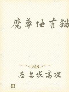魔尊他有猫了