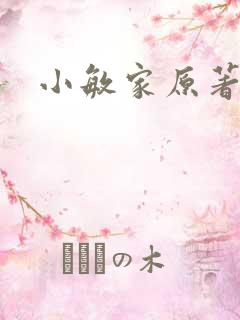 小敏家原著小说