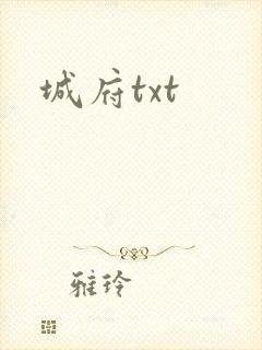 城府txt