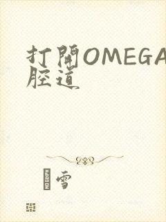 打开OMEGA腔道