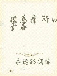 因为痛 所以叫青春